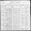 1900 Orange Co, NY census record for Scott Hallock - click for larger view