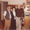 Carl, Pearl & Harold Petznick in March of 1979 - click for larger view