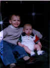 Colby (left) with his brother Chase Petznick - click for larger view