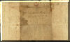 Addressee side of letter written in 1791 - click for larger view