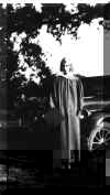 Erna Petznick at her high school graduation in 1932 - click for larger view