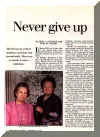 Article by Erna and Ruby about my father - click for larger view