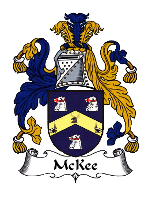 McKee Family Coat of Arms - Click for larger view