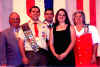 Pam & family, when son Brian was awarded his Eagle Scout - click for larger view