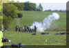 Cannon fire at Perryville, KY Civil War reenactment - click to go to photo album