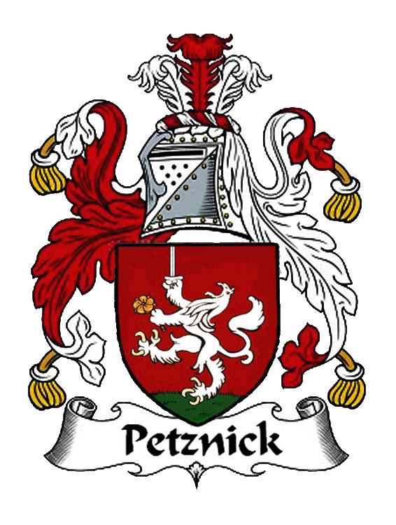 Petznick Family Coat of Arms - click for larger view