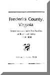 Chapter 21 - Frederick County, Virginia, by Dr. Wilmer Kerns - click to go to PDF document
