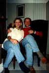 Jamie and me at Christmas of 1998 - click for larger view